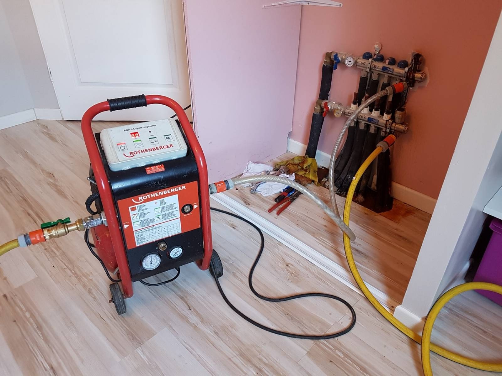 Sırasöğütler Protherm Petek Temizliği